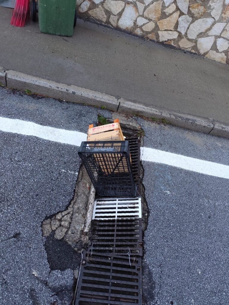 Via Comunale Bisconte/Catarratti ancora un incidente