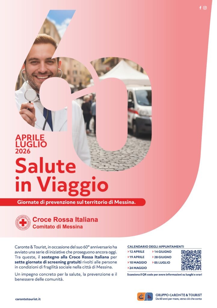 Locandina salute in viaggio