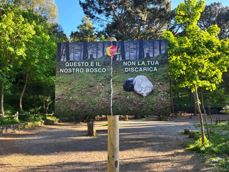 Colli San Rizzo, Messinaservizi rafforza la prevenzione: installati messaggi visivi contro l’abbandono dei rifiuti