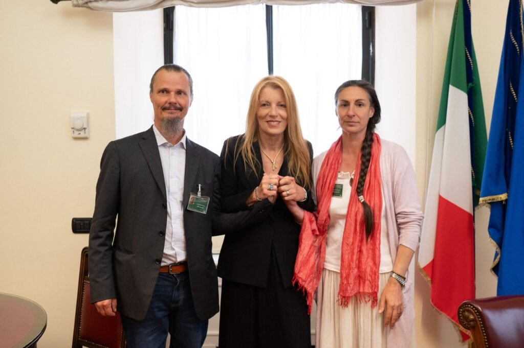 Brambilla famiglia nel bosco