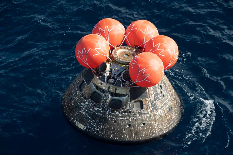 artemis splashdown for advisory televon