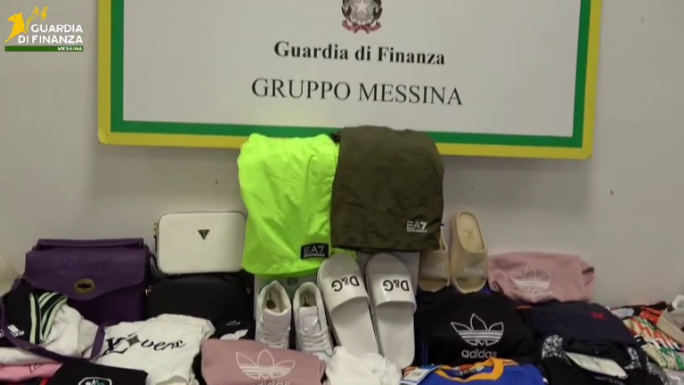 MESSINA GIOSTRA: VENDEVANO MERCE CONTRAFFATTA ONLINE. GDF ARRESTA 7 PERSONE