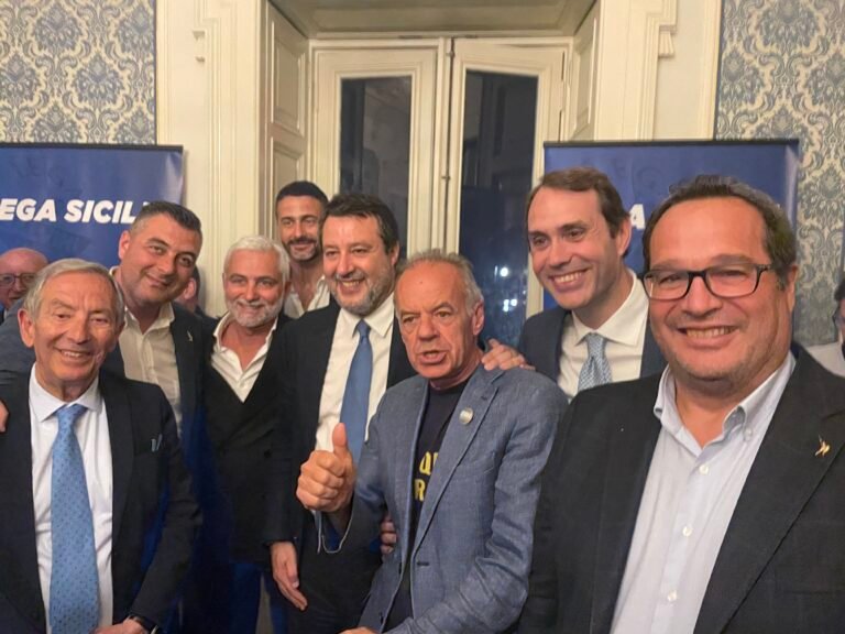 SALVINI (LEGA), LA LEGA RACCOGLIE VOTI IN SICILIA PERCHÉ FA LE AUTOSTRADE, LE FERROVIE E IL PONTE