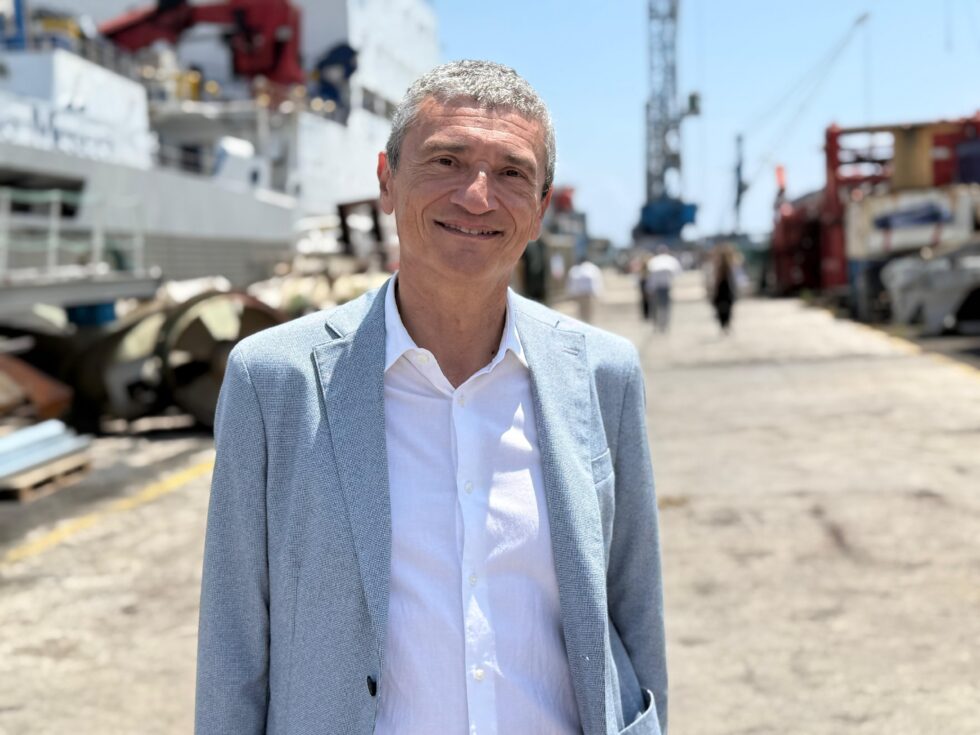 Il commissario straordinario del Porto di Tremestieri Francesco Di Sarcina