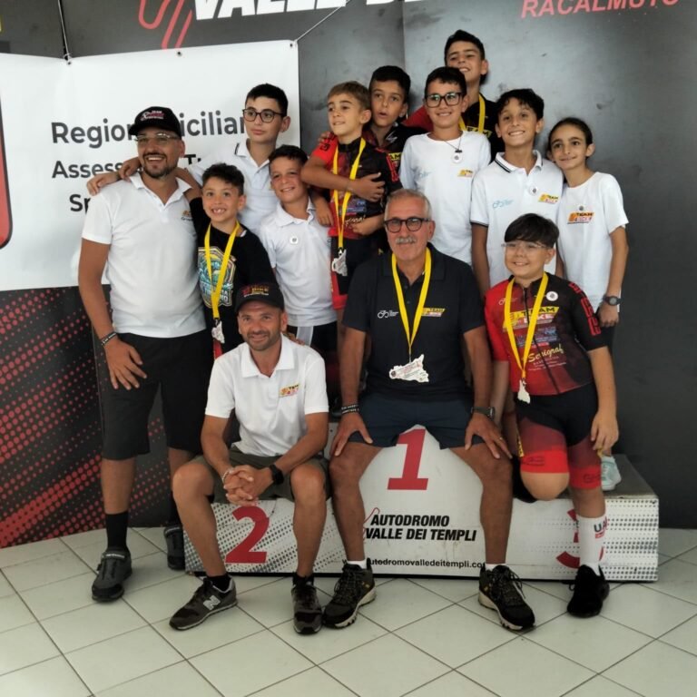 Dominio Team Bike 2000 al Festival del Ciclismo di Racalmuto: è di nuovo primo posto di società
