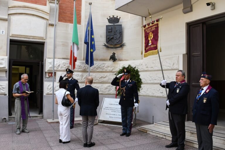 MESSINA, 21 LUGLIO 2026. LA QUESTURA DI MESSINA RICORDA IL PRIMO DIRIGENTE DELLA POLIZIA DI STATO GIORGIO BORIS GIULIANO