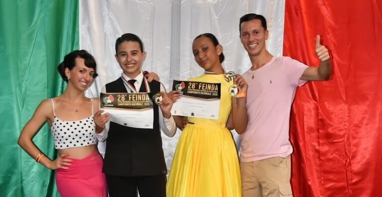 La Mucca Dance protagonista ai Campionati italiani: titolo nazionale per Barberi e Aboul Ela