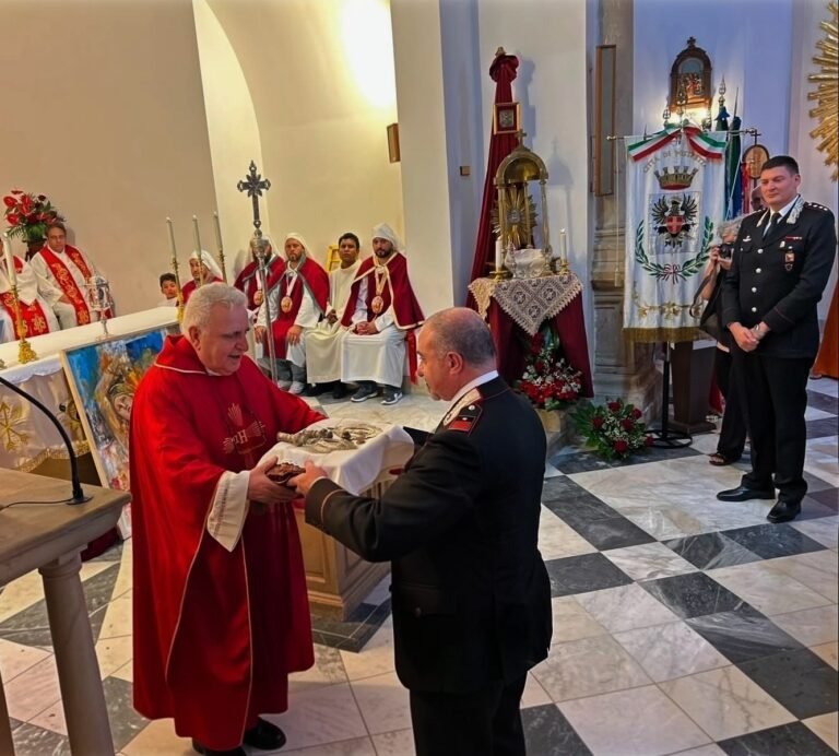 Mistretta (ME): i Carabinieri restituiscono alla comunità alcune opere d’arte risultate mancanti dalla Parrocchia di San Sebastiano