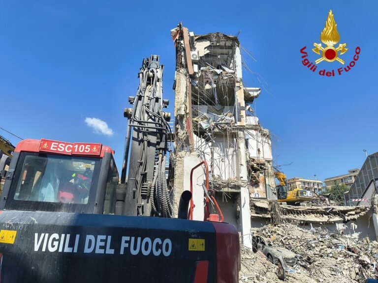 Crollo di Pistunina: la conferma dai resti, c'è una quinta vittima