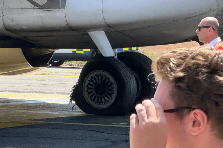 Paura sul volo Cagliari-Roma, atterra con uno pneumatico squarciato