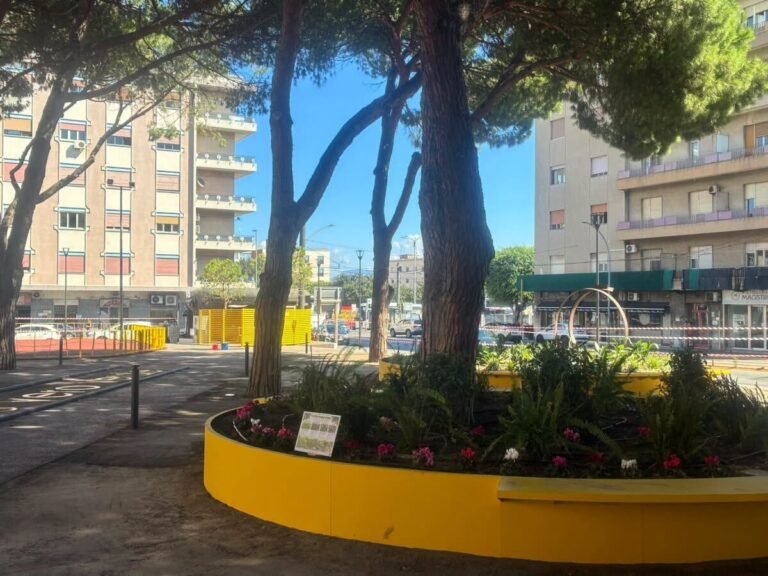 Inaugurata oggi Piazza Quasimodo a Messina dopo i lavori di riqualificazione