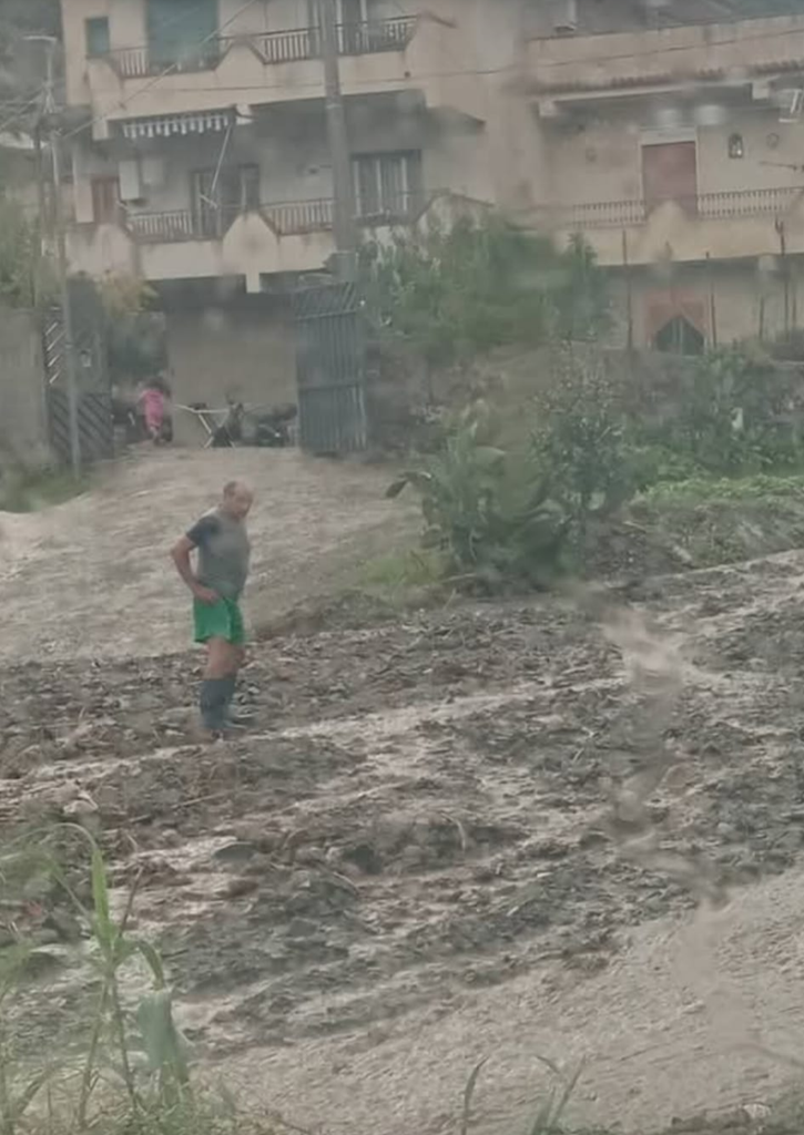 Maltempo in citta, emergenza a Bordonaro: torrente a rischio ad ogni pioggia. Cacciotto "Servono interventi urgenti e indilazionabili"