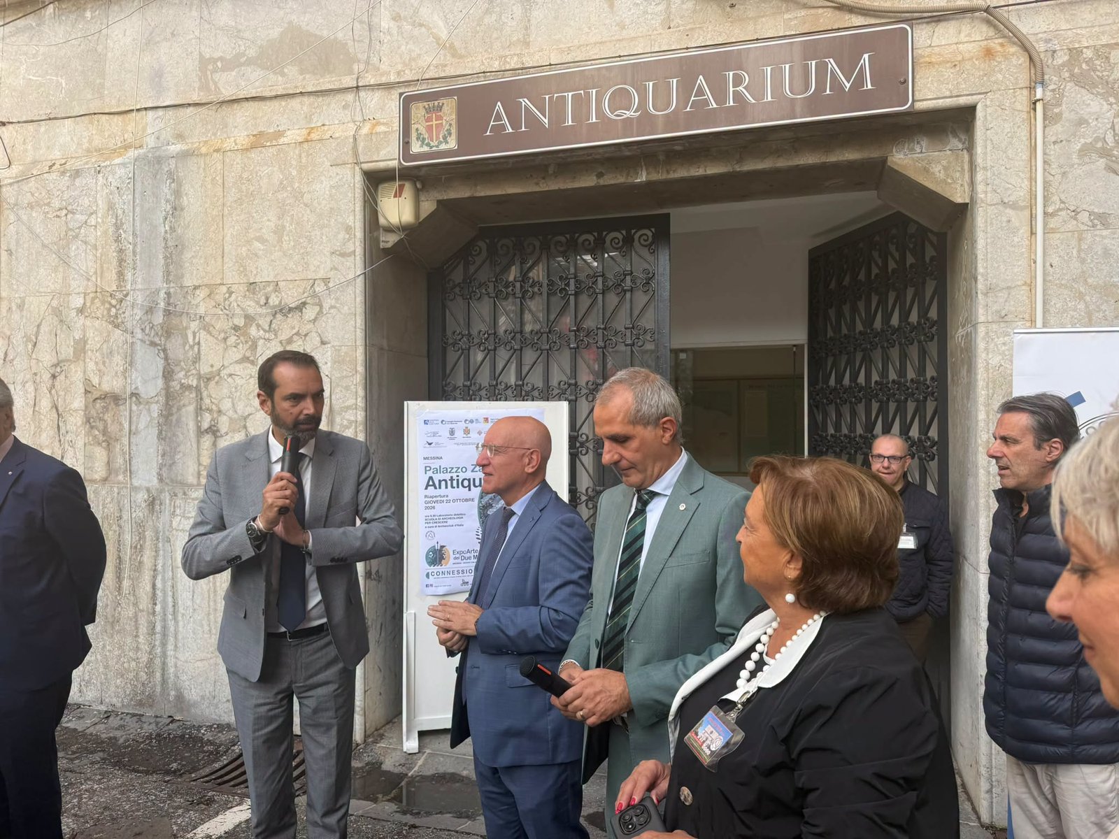 Messina, riaperti l’Antiquarium e l’area archeologica di Palazzo Zanca