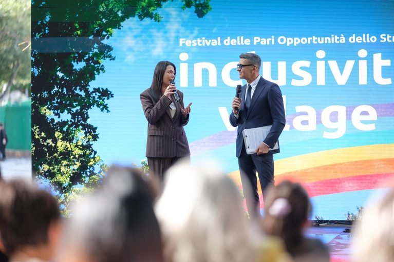 assessora Cannata e giornalista Buttafuoco