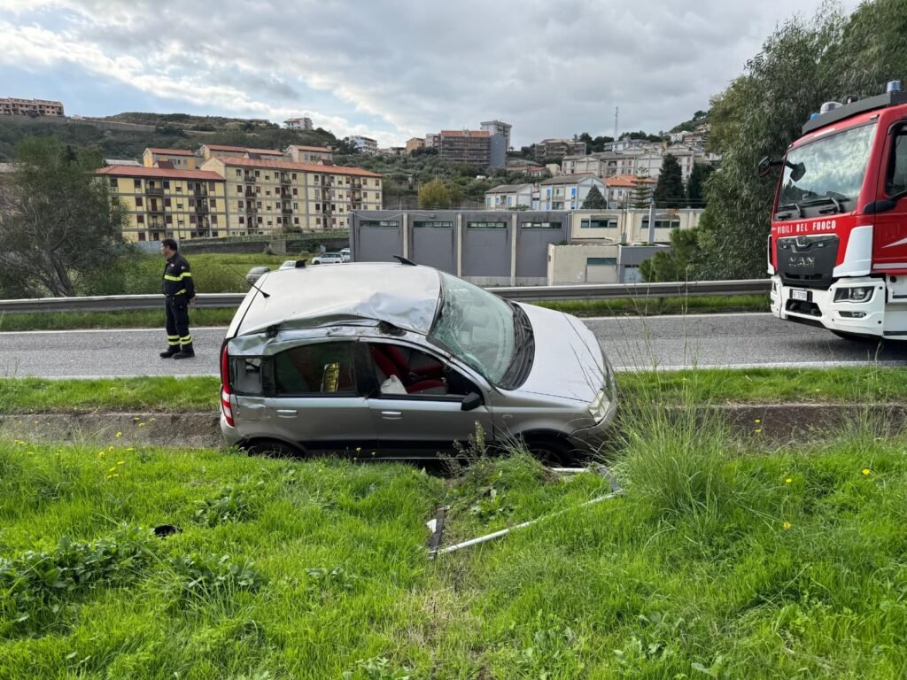 Fuori strada per un insetto nell'abitacolo: 24enne si ribalta alla vigilia della laurea