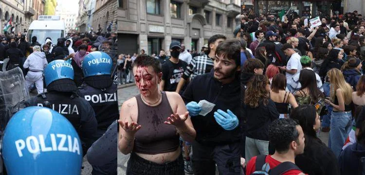 Milano, scontri e feriti al corteo 'Italia in Piazza'. Disordini anche a Torino e Bologna